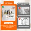 imageLifewit Shower Caddy Suction Cup 104inch Removable Shower Shelves for Inside Shower NODrilling Bathroom Organizers and Storage Rack for Shampoo Strong Vacuum Suction 2 Pack2