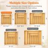 imageLifewit Silverware Drawer Organizer Expandable Utensil Tray for Kitchen Bamboo Flatware and Cutlery Holder Wood Adjustable Storage for Spoons Forks Knives Large NaturalNatural