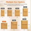 imageLifewit Silverware Drawer Organizer Expandable Utensil Tray for Kitchen Bamboo Flatware and Cutlery Holder Wood Adjustable Storage for Spoons Forks Knives Large NaturalNatural