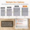 imageLifewit Silverware Drawer Organizer Tray Plastic Cutlery Storage for Kitchen Drawer Flatware and Utensil Holder Divider for Spoons Forks Knives Tableware 5 Compartment BlackGray