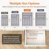 imageLifewit Silverware Drawer Organizer Tray Plastic Cutlery Storage for Kitchen Drawer Flatware and Utensil Holder Divider for Spoons Forks Knives Tableware 5 Compartment BlackGray