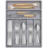 imageLifewit Silverware Drawer Organizer Tray Plastic Cutlery Storage for Kitchen Drawer Flatware and Utensil Holder Divider for Spoons Forks Knives Tableware 5 Compartment BlackGray