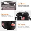 imageLifewit Tactical Lunch Box for Men Insulated Lunch Bag 9L 12Can BlackBlack