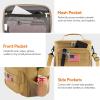 imageLifewit Tactical Lunch Box for Men Insulated Lunch Bag 9L 12Can BlackBrown