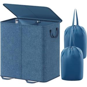 imageLifewit Large Collapsible Dirty Clothes Basket 1LBlue