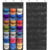 imageLifewit 1 Pack Over The Door Hat Organizer for Baseball Caps 24 Clear Deep Pockets Hat Rack Stand with 3 Hooks Hanging Hat Storage Cap Holder Hat Hanger for Protection and Display1