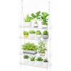 imageLifewit 3Tier Window Plant Shelves 15 inch Acrylic Adjustable Hanging Floating Shelf Window Sill Extender for Indoor Succulent Plants Micro Greens Seed Starter Pots Herb Planters1