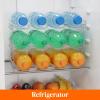 imageLifewit Water Bottle Organizer Plastic Hold 8 Bottles Stackable Holder for Cabinet Fridge Kitchen Pantry Organization and Storage Wine Racks Tumbler Travel Mug Cup Holder24bottle