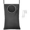 imageLifewit Over Door Laundry Hamper Large Collapsible Hanging Laundry Hamper Hanging Laundry Basket Bag for Bathroom Bedroom Dirty Clothes Storage Organizer Light GrayDark Gray