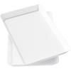 imageLifewit Plastic Serving Tray for Party Supplies 15quot x 10quot White Trays for Serving Food Reusable Large Platter for Buffet Fruit Dessert Snack Veggie Kitchen and Outdoor Use Rectangle 3 PcsWhite