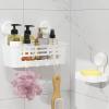 imageLifewit Suction Cup Shower Caddy  Soap Dish Removable 108inch Basket and Bar Soap Holder for Inside Shower NODrilling Bathroom Kitchen Organizers and Storage Rack for Shampoo 1 Set1 Small Shower Caddy Set