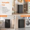 imageLifewit 105L Laundry Basket with Lid Large Laundry Hamper with Plastic Handles and Removable Bag Foldable Tall Dirty Clothes Hampers for Laundry for Laundry Room Bedroom Bathroom Dorm BeigeDark Gray