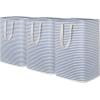 imageLifewit 3 Pack Laundry Hamper Large Collapsible Laundry Baskets Freestanding Waterproof Clothes Hamper with Easy Carry Handles in Laundry Room Bedroom Bathroom College Dorm for Adults Black 3 x 80LBlue