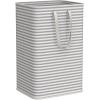 imageLifewit 3 Pack Laundry Hamper Large Collapsible Laundry Baskets Freestanding Waterproof Clothes Hamper with Easy Carry Handles in Laundry Room Bedroom Bathroom College Dorm for Adults Black 3 x 80LGrey