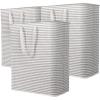 imageLifewit 3 Pack Laundry Hamper Large Collapsible Laundry Baskets Freestanding Waterproof Clothes Hamper with Easy Carry Handles in Laundry Room Bedroom Bathroom College Dorm for Adults Black 3 x 80LGrey