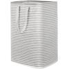 imageLifewit 3 Pack Laundry Hamper Large Collapsible Laundry Baskets Freestanding Waterproof Clothes Hamper with Easy Carry Handles in Laundry Room Bedroom Bathroom College Dorm for Adults Black 3 x 80LGrey