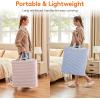imageLifewit 3 Pack Laundry Hamper Large Collapsible Laundry Baskets Freestanding Waterproof Clothes Hamper with Easy Carry Handles in Laundry Room Bedroom Bathroom College Dorm for Adults Black 3 x 80LBluePink