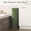 imageLifewit 65L Slim Laundry Basket with Lid Narrow Large Laundry Hamper with Plastic Handles and Removable Bag Tall Foldable Dirty Clothes Hampers for Laundry Room Bedroom Bathroom Dorm PinkGreen