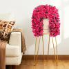 imageLifewit Artificial Bougainvillea Flowers 2 PCS Plastic Long Trailing Vines Fake Flowers for Outdoor Indoor Garden Porch Patio Balcony Decor UV Resistant Hot PinkHot Pink