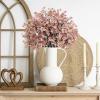 imageLifewit Babys Breath Artificial Flowers 10 Bundles Silk Gypsophila Faux Floral Stems for Wedding Bouquets Home Decor Centerpieces DIY Arrangements Farmhouse amp Party Decorations Beige BrownBeige Brown
