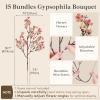 imageLifewit Babys Breath Artificial Flowers 10 Bundles Silk Gypsophila Faux Floral Stems for Wedding Bouquets Home Decor Centerpieces DIY Arrangements Farmhouse amp Party Decorations Beige BrownBeige Brown
