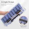 imageLifewit Trading Card Storage Index Card Holder Reinforced Latch Box with 8 Adjustable Dividers Writable Labels Stackable Case Fit for MTG Sports Cards up to 900 Unsleeve180 with Toploader 2 PCS3