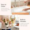 imageLifewit 115L Ice Bucket for Parties 2 Pcs Large Plastic Drink Cooler for Champagne Wine Beer Clear Beverage Tub for Mimosa amp Cocktail Bar Portable Chiller for Party Hosting amp Serving2