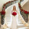 imageLifewit 50 Pcs Red Artificial Roses Flowers in Bulk Fake Long Stem Silk Roses for DIY Wedding Bouquets Centerpieces Arrangements Valentine DecorationsRed