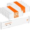 imageLifewit 5 Tall 4 Pack Drawer Dividers 3047cm115185 Expandable Drawer Divider for Clothes Adjustable Dresser Drawer Organizers Drawers Separators for DresserBathroomClosetKitchen White12