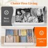 imageLifewit 5 Tall 4 Pack Drawer Dividers 3047cm115185 Expandable Drawer Divider for Clothes Adjustable Dresser Drawer Organizers Drawers Separators for DresserBathroomClosetKitchen White12