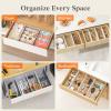 imageLifewit 6 Tall 9 Pack Drawer Dividers 3047cm115185 Expandable Drawer Divider for Clothes Adjustable Dresser Drawer Organizers Drawers Separators for DresserBathroomClosetKitchen White12