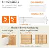 imageLifewit 6 Tall 9 Pack Drawer Dividers 3047cm115185 Expandable Drawer Divider for Clothes Adjustable Dresser Drawer Organizers Drawers Separators for DresserBathroomClosetKitchen White5