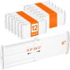 imageLifewit 6 Tall 9 Pack Drawer Dividers 3047cm115185 Expandable Drawer Divider for Clothes Adjustable Dresser Drawer Organizers Drawers Separators for DresserBathroomClosetKitchen White12