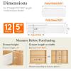 imageLifewit 6 Tall 9 Pack Drawer Dividers 3047cm115185 Expandable Drawer Divider for Clothes Adjustable Dresser Drawer Organizers Drawers Separators for DresserBathroomClosetKitchen White12