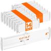 imageLifewit 5 Tall 4 Pack Drawer Dividers 3047cm115185 Expandable Drawer Divider for Clothes Adjustable Dresser Drawer Organizers Drawers Separators for DresserBathroomClosetKitchen White14