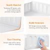 imageLifewit 6 Pack Stackable Closet Organizers and Storage Basket for Clothes Plastic Sweater Storage Bins for Wardrobe Multifunctional Mounted Closet Systems for RV Bathroom Dorm 32 cm126 inchL6