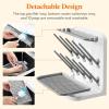 imageLifewit Baby Bottle Drying Rack with 10 Hooks Newborn Essentials Must Haves Countertop Holder Organizer for Baby Stuff Rack Dryer for Pacifiers Weighted Straws Pump Partswithout Drain Mat
