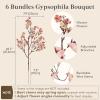 imageLifewit Babys Breath Artificial Flowers Silk Gypsophila Faux Floral Stems for Wedding Bouquets Home Decor Centerpieces DIY Arrangements Farmhouse amp Party Decorations Beige Brown 6 BundlesBeige Brown