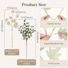imageLifewit Beige Artificial Flower for Vase 10 Pcs Faux Silk Mums Ball with Long Stems and 2 Pcs Eucalyptus Stems for Home Decor Fake Small Kiku for Floral Arrangement Pom Pom for CenterpiecesBeige