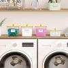 imageLifewit Laundry Pods Container with Lid Dryer Sheet Holder Room Organization Storage for Coffee Pods Kcup Washing Powder Scent Booster Beads 2600 2000ml05307galNatural3 PcsNatural