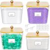 imageLifewit Laundry Pods Container with Lid Dryer Sheet Holder Room Organization Storage for Coffee Pods Kcup Washing Powder Scent Booster Beads 2600 2000ml05307galNatural3 PcsNatural