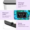 imageLifewit Laundry Pods Container with Lid Dryer Sheet Holder Room Organization Storage for Coffee Pods Kcup Washing Powder Scent Booster Beads 2600 2000ml05307galNatural3 PcsBlack