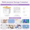 imageLifewit Laundry Pods Container with Lid Dryer Sheet Holder Room Organization Storage for Coffee Pods Kcup Washing Powder Scent Booster Beads 2600 2000ml05307galNatural3 PcsNatural