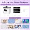 imageLifewit Laundry Pods Container with Lid Dryer Sheet Holder Room Organization Storage for Coffee Pods Kcup Washing Powder Scent Booster Beads 2600 2000ml05307galNatural3 PcsBlack