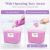 imageLifewit Laundry Pods Container with Lid Dryer Sheet Holder Room Organization Storage for Coffee Pods Kcup Washing Powder Scent Booster Beads 2600 2000ml05307galNatural3 PcsNatural