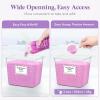 imageLifewit Laundry Pods Container with Lid Dryer Sheet Holder Room Organization Storage for Coffee Pods Kcup Washing Powder Scent Booster Beads 2600 2000ml05307galNatural3 PcsNatural