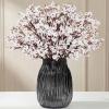 imageLifewit Babys Breath Artificial Flowers Silk Gypsophila Faux Floral Stems for Wedding Bouquets Home Decor Centerpieces DIY Arrangements Farmhouse amp Party Decorations Beige Brown 6 BundlesWhite