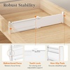 image:imageLifewit 32 Tall 4 Pack Drawer Dividers 26542cm102165 Expandable Drawer Divider for Clothes Adjustable Dresser Drawer Organizers Drawers Separators for DresserBathroomKitchen White