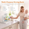 image:imageLifewit Baby Bottle Drying Rack with Tray Portable Bottle Drying Tree for Home amp Travel Space Saving Dryer Holder for Nipples Pump Parts Pacifiers Storage Newborn Essentials BPA Free