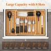image:imageLifewit Silverware Drawer Organizer Expandable Utensil Tray for Kitchen Flatware and Cutlery Holder Wood Adjustable Storage for Spoons Forks Knives 102181 x 167 NaturalNatural